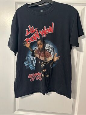 Black Graphic Short Sleeve Tee